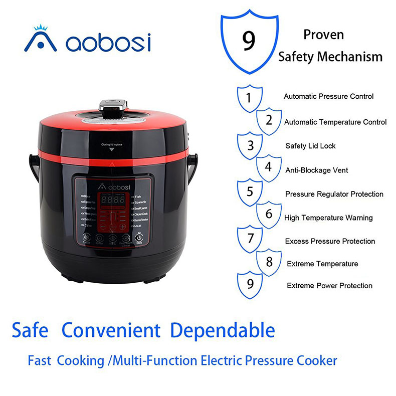 aobosi pressure cooker how to use