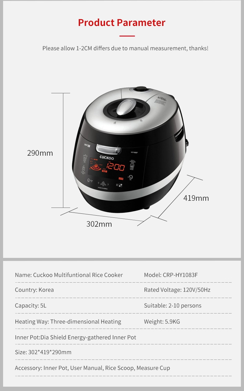 cuckoo hn1054f manual